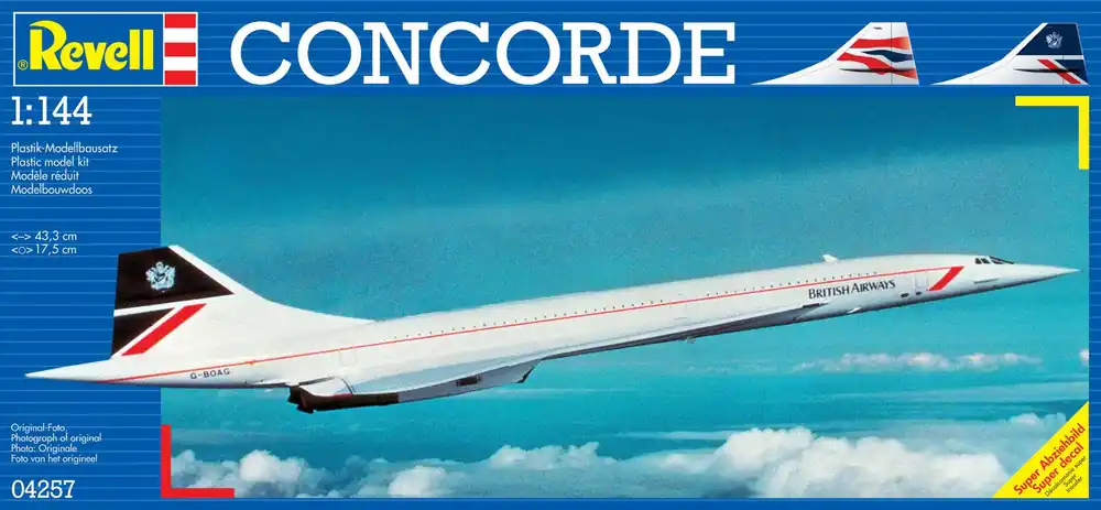 Zlevněný Revell - 04257 - Concorde British Airways 1 144