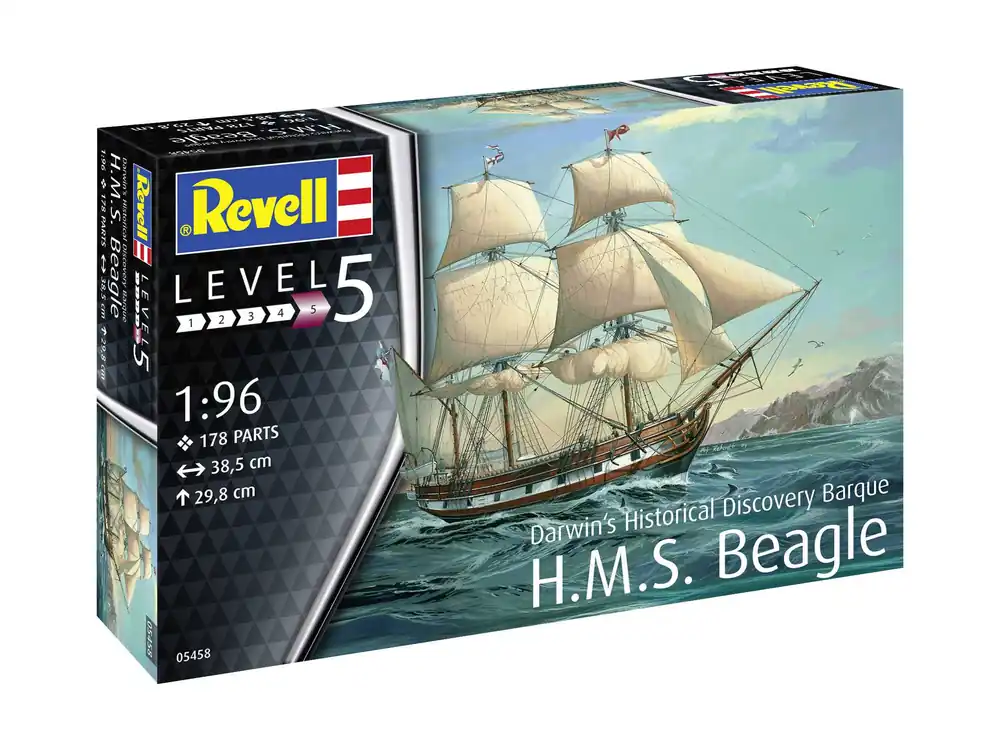 Revell - 05458 - H.M.S. Beagle 1 96 Speciální Cena