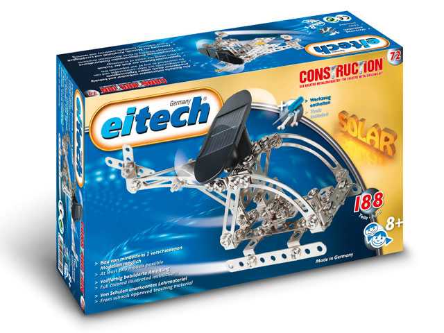 Eitech - Solar Powered set - C72 Solar Powered Aircraft + Helicopter Top Prodej