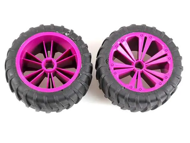 Revell - 47033 - Set 2x Wheel for Monster, lilac Vysoce Kvalitní