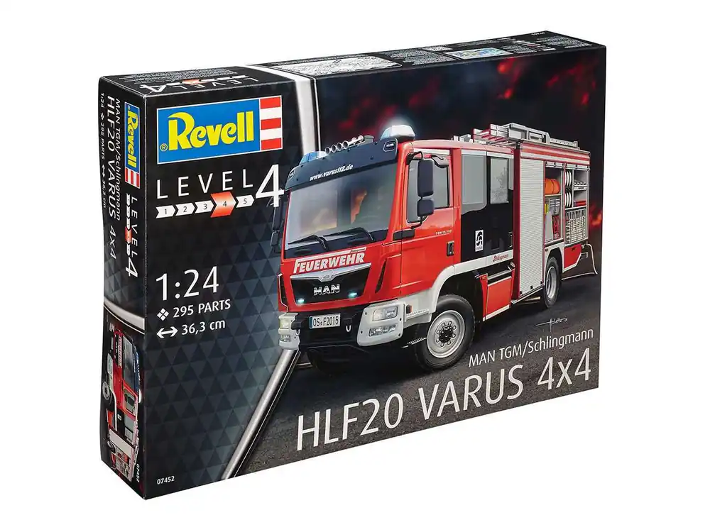Omezená Nabídka Revell - 07452 - Schlingmann HLF 20 MAN TGM Euro 6 1 24
