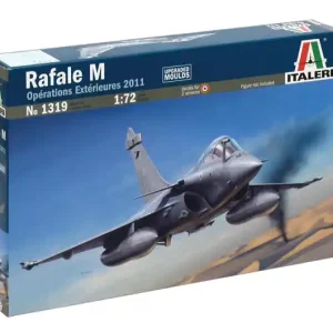 Značkový Italeri - 1319 - RAFALE M OPERATIONS EXTERIEURES 2011 1 72