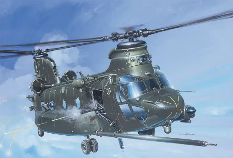 Ověřený Italeri - 1218 - MH-47 E SOA CHINOOK TM 1 72
