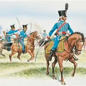 Levný Italeri - 6008 - FRENCH HUSSARS NAP. WARS 1 72