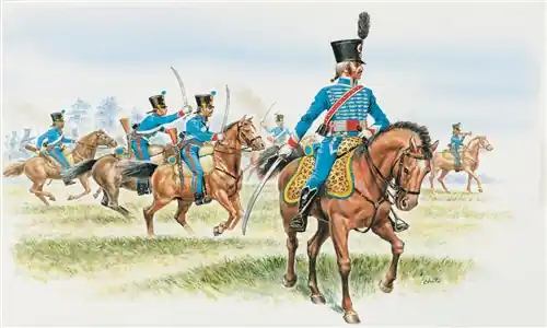Levný Italeri - 6008 - FRENCH HUSSARS NAP. WARS 1 72