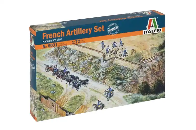 Jen Po Omezenou Doba Italeri - 6031 - FRENCH ARTILLERY SET NAP.WARS 1 72