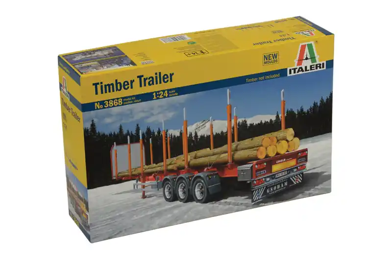 Cenový Hit Italeri - 3868 - TIMBER TRAILER 1 24