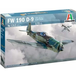 Aktuální Italeri - 1312 - FOCKE WULF FW-190 D-9 1 72