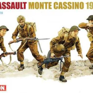Finální Výprodej Dragon - 6515 - ALLIED ASSAULT MONTE CASSINO 1944 1 35