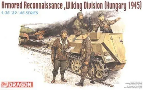 Dragon - 6131 - ARMORED RECONNAISSANCE, WIKING DIVISION (HUNGARY 1945) 1 35 Levný