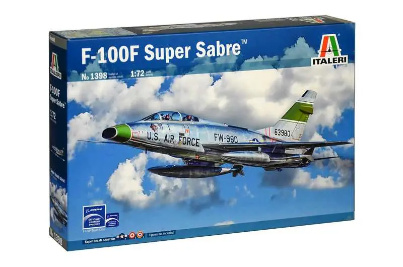 Akční Cena Italeri - 1398 - F-100F SUPER SABRE 1 72