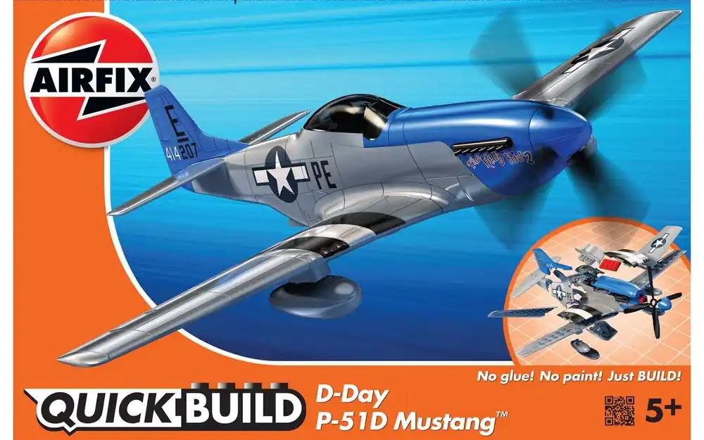 Nejprodávanější Airfix - J6046 - D-Day P-51D Mustang