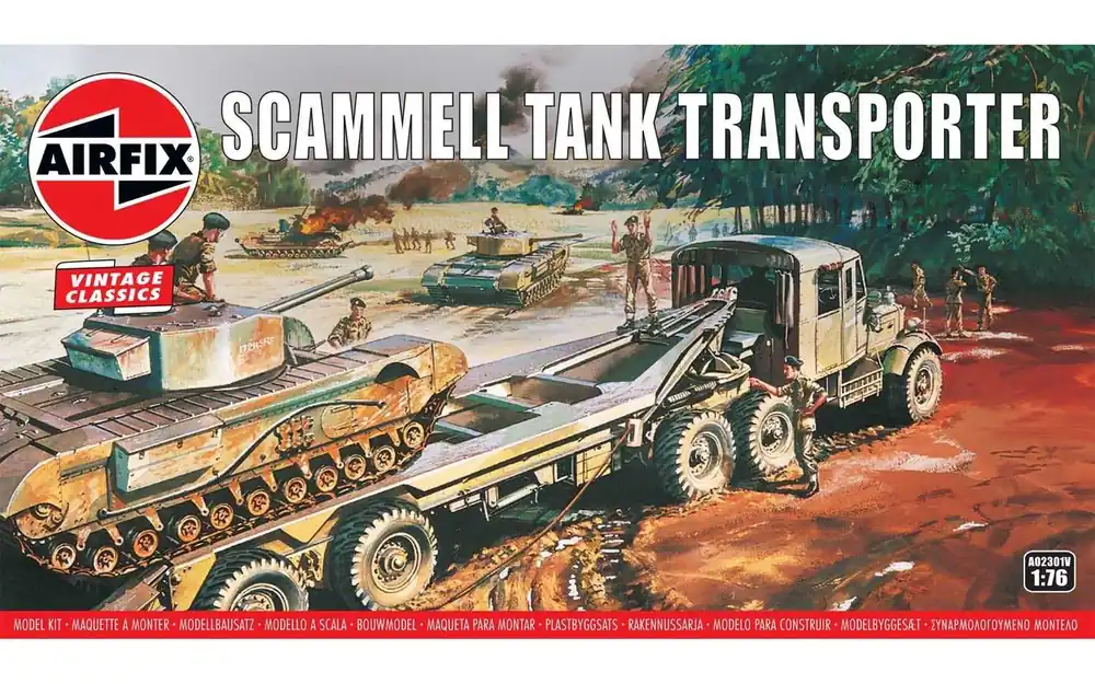 Airfix - A02301V - Scammell Tank Transporter 1 76 Jen Po Omezenou Doba