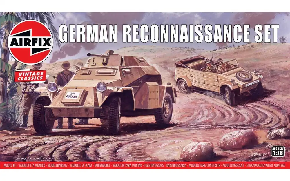 Aktuální Airfix - A02312V - German Reconnaisance Set 1 76