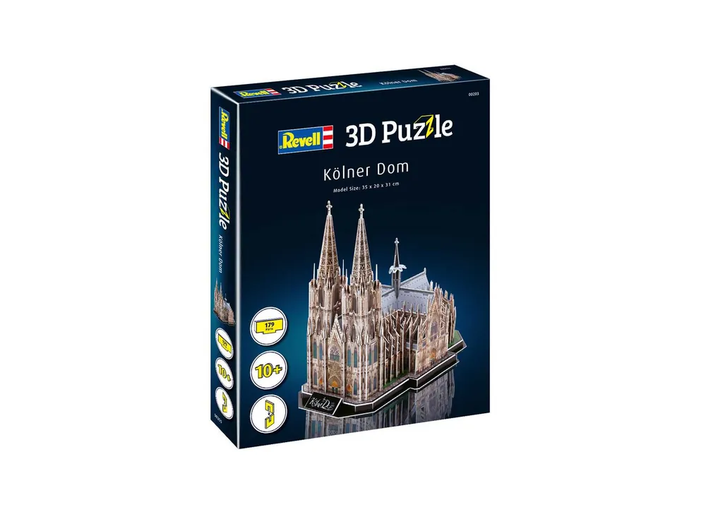 Revell - 00203 - Cologne Cathedral - 3D puzzle Autentický