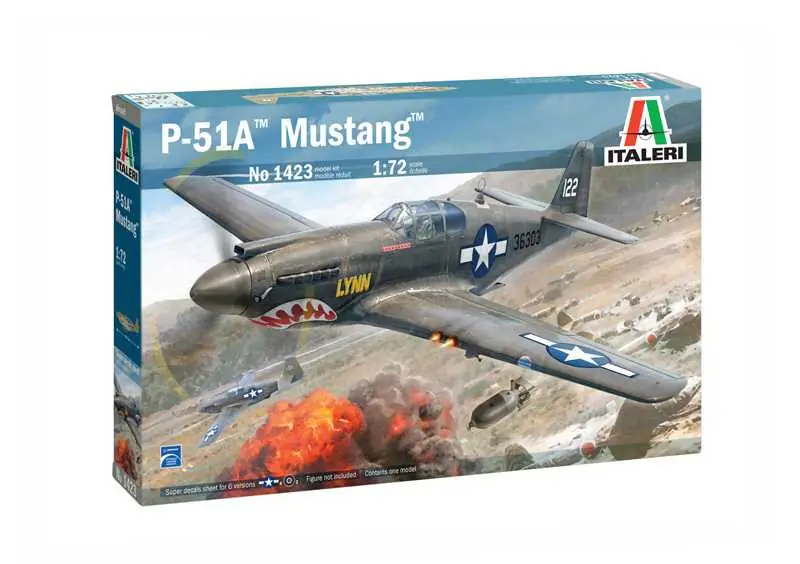 Italeri - 1423 - P-51A Mustang 1 72 Odeslání Ihned
