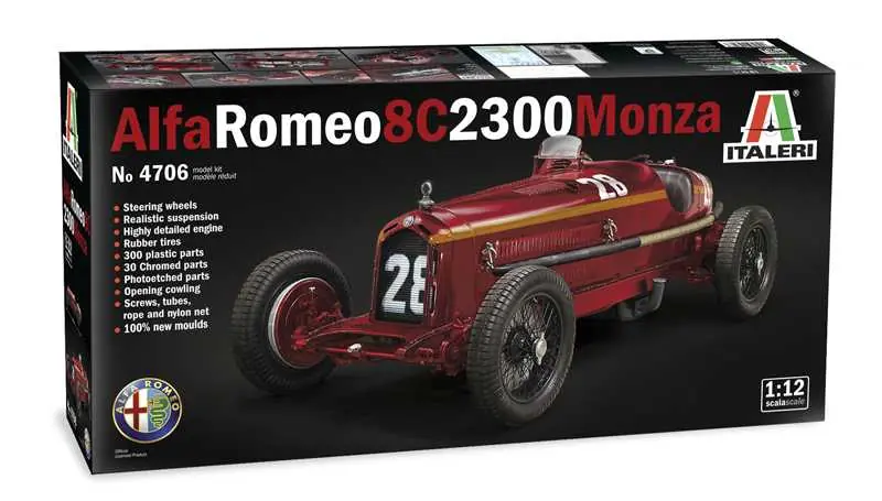 Cenově Výhodný Italeri - 4706 - ALFA ROMEO 8C 2300 Monza 1 12