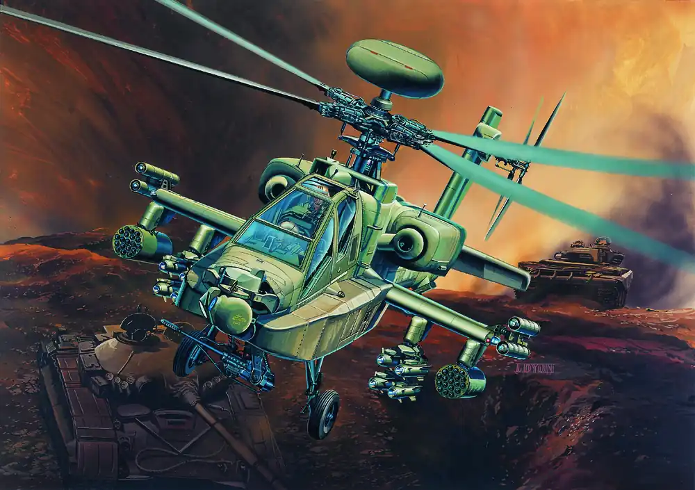 Novinka Academy - 12268 - AH-64D LONGBOW 1 48