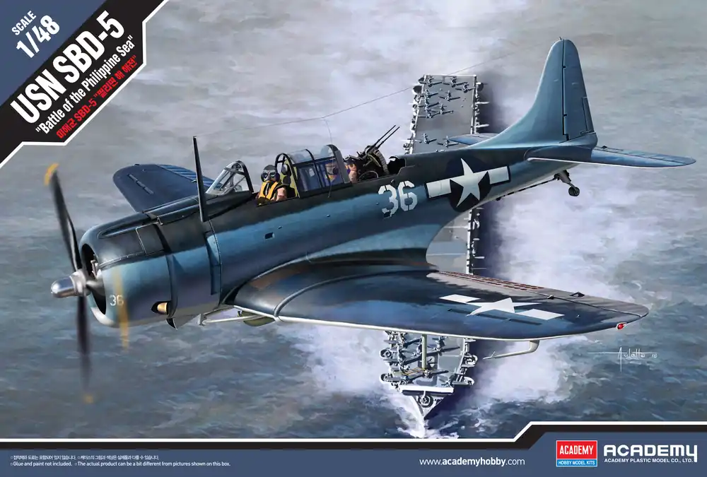 Cenově Výhodný Academy - 12329 - USN SBD-5 Battle of the Philippine Sea 1 48