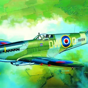 Academy - 12484 - SPITFIREMK MK.XIVC 1 72 Vysoce Kvalitní