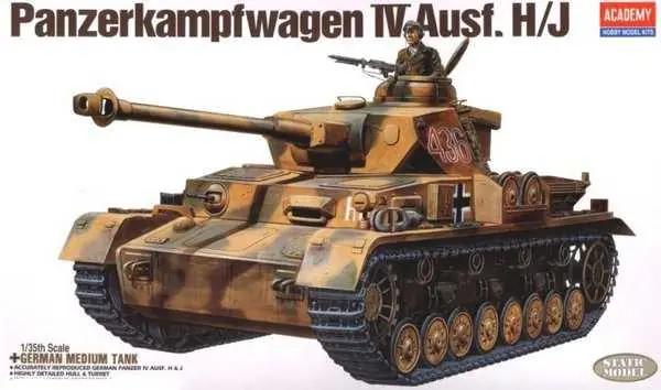 Nízká Cena Academy - 13234 - GERMAN PANZER IV H/J 1 35