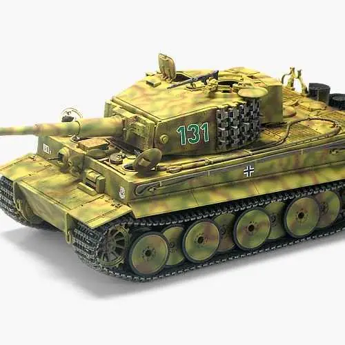 Nejlepší Cena Academy - 13287 - TIGER-I MID VER. Anniv.70 Normandy Invasion 1944 1 35