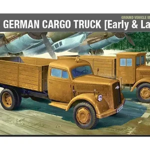 Academy - 13404 - GERMAN CARGO TRUCK E/L 1 72 Nejprodávanější