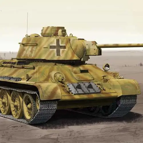 Academy - 13502 - German T-34/76 747r 1 35 Přímo Od Výrobce