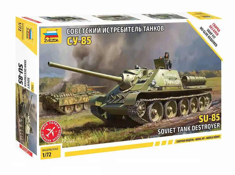 Zvezda - 5062 - Soviet tank destroyer SU-85 1 72 Objednat Nyní