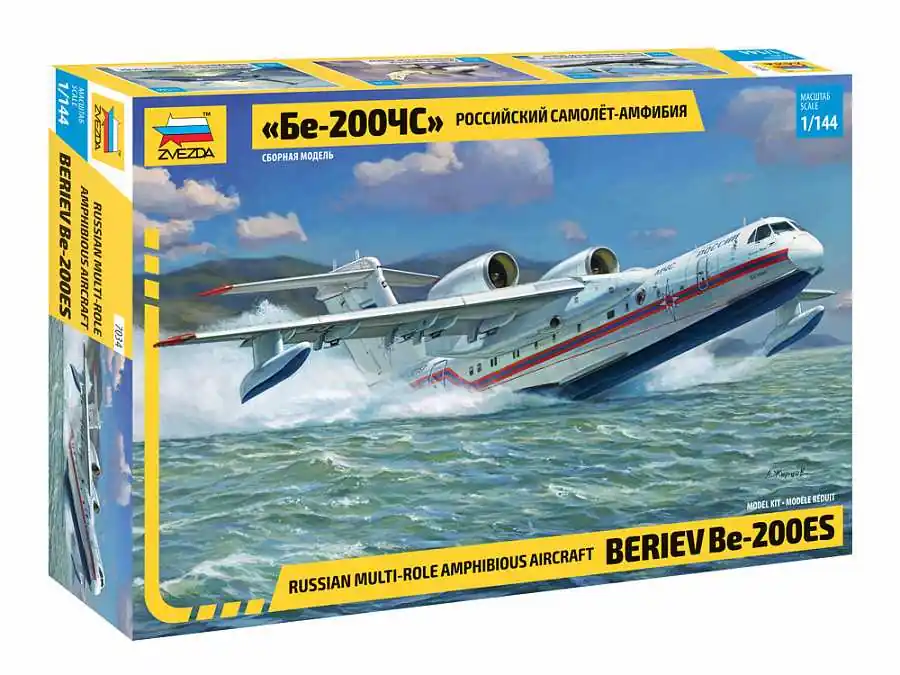 Zvezda - 7034 - Beriev Be-200 Amphibious Aircraft 1 144 Dokud Zásoby Vydrží