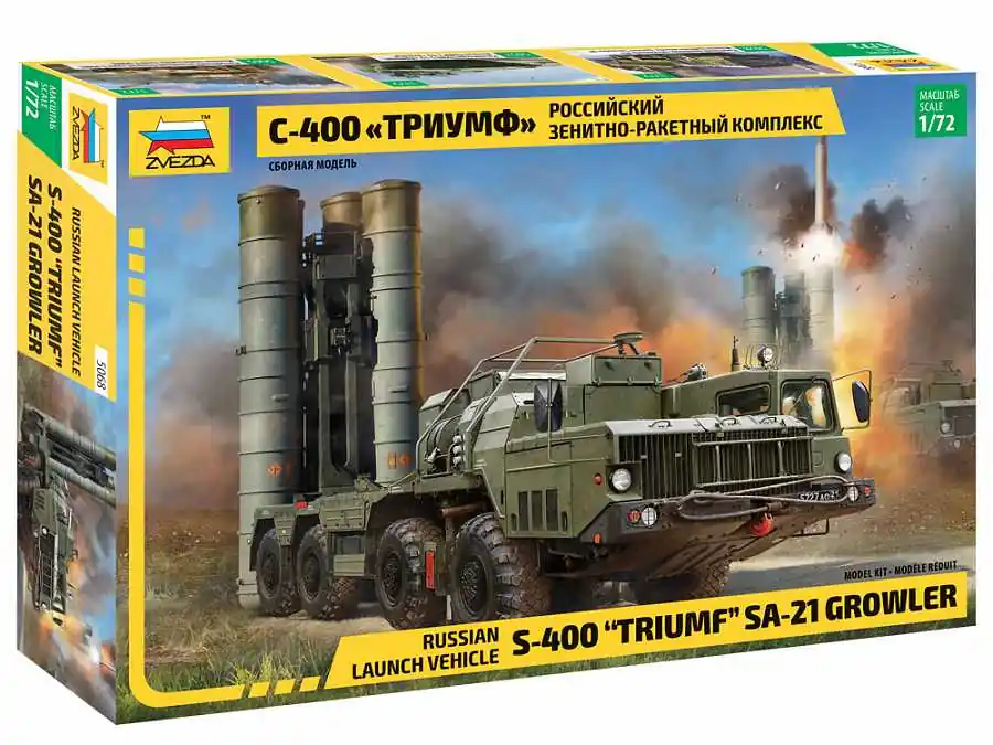 Zvezda - 5068 - S-400 Triumf Missile System 1 72 Cenová Bomba