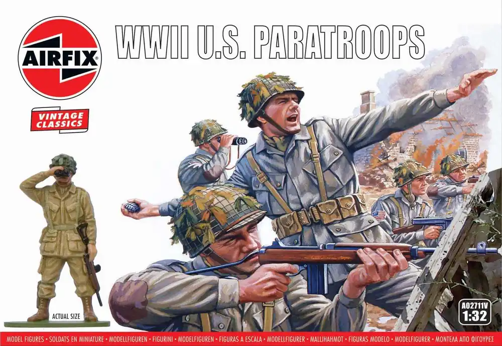 Airfix - A02711V - WWII U.S. Paratroops 1 32 Kup Teď