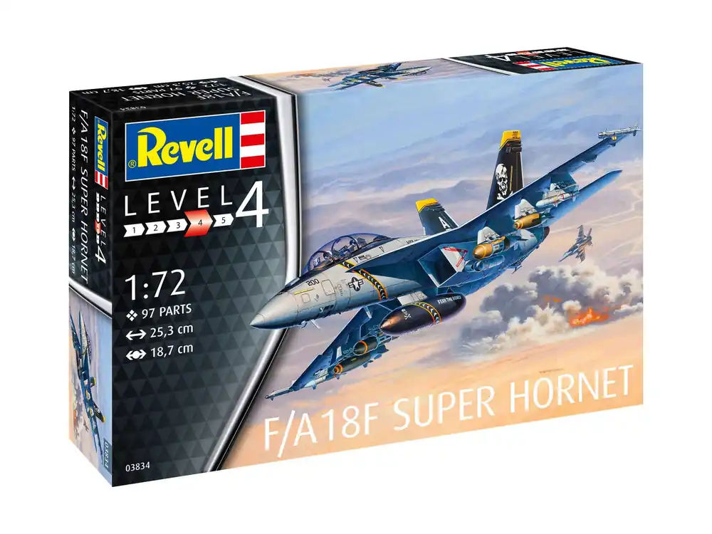 Revell - 63834 - F/A18F Super Hornet 1 72 Horká Nabídka