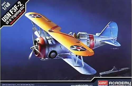 Academy - 12326 - USN F3F-2 VF-6 FIGHTING SIX 1 48 Cenově Výhodný