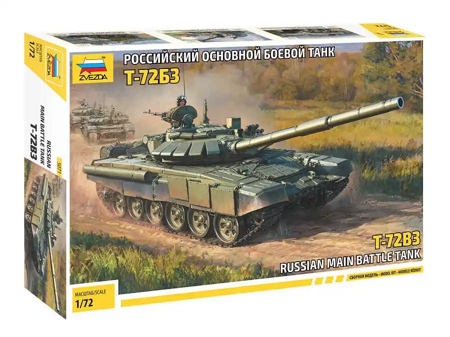Nakupujte Hned Zvezda - 5071 - T-72 B3 Main battle tank 1 72