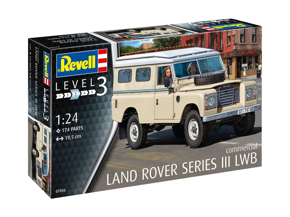 Víkendová Akce Revell - 07056 - Land Rover Series III LWB (commercial) 1 24
