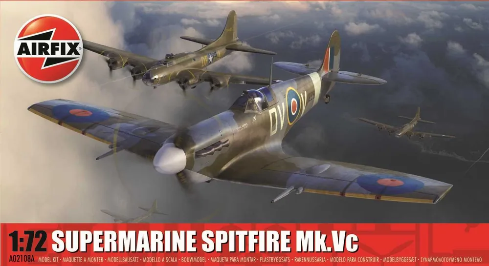Airfix - A02108A - Supermarine Spitfire Mk.Vc 1 72 Finální Výprodej