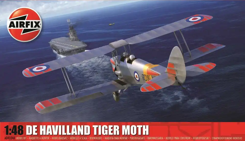 Airfix - A04104A - De Havilland Tiger Moth 1 48) Nejlepší Cena