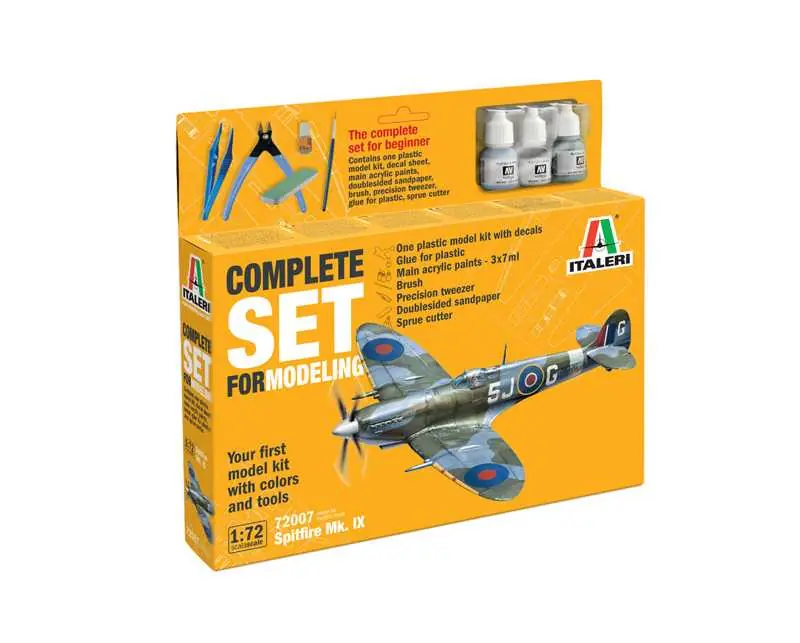 Italeri - 72007 - Spitfire Mk. IX 1 72 Nová Kolekce