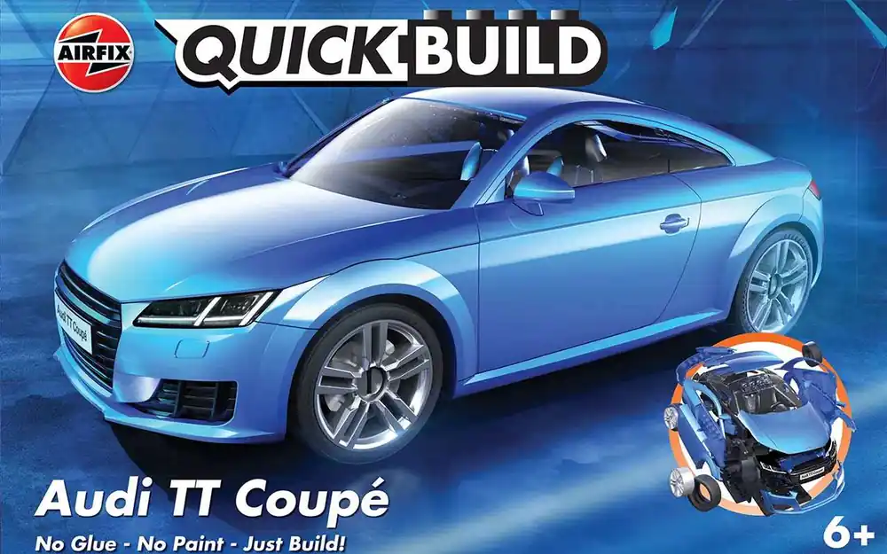Levný Airfix - J6054 - Audi TT Coupe - Blue