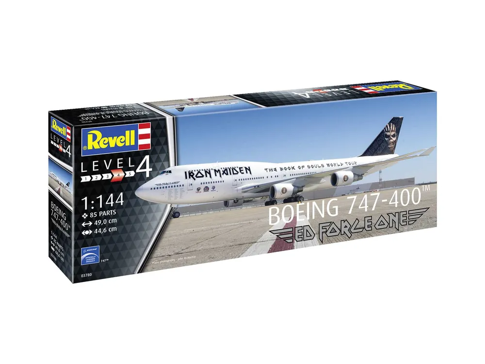 Revell - 03780 - Boeing 747-400 Ed Force One 1 144 Super Cena