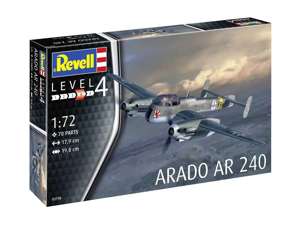 Revell - 03798 - Arado AR-240 1 72 Originální