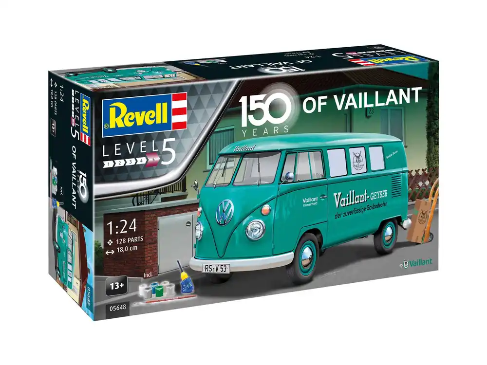 Cenově Výhodný Revell - 05648 - 150 Years of Vaillant (VW T1 Bus) 1 24