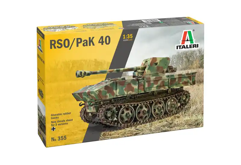 Top Prodej Italeri - 0355 - 7,5 cm RSO with PAK40 1 35