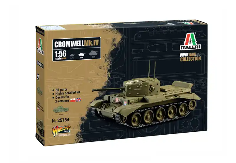 Italeri - 25754 - Cromwell Mk. IV 1 56 Odeslání Ihned