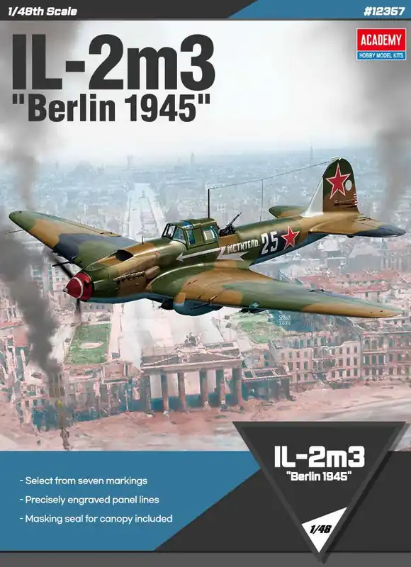 Academy - 12357 - IL-2m3 Berlin 1945 1 48 Objednat Nyní