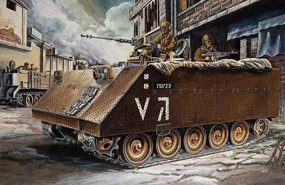 Levný Academy - 13557 - M113 Zelda APC 1 35