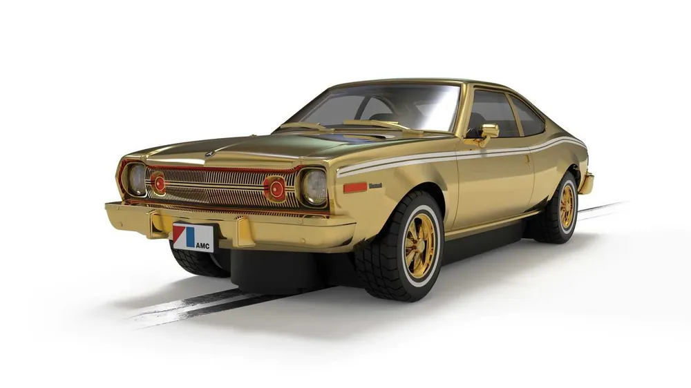 Cenová Bomba Autíčko Film & TV Scalextric C4551A - James Bond - AMC Hornet - The Man With The Golden Gun - Gold Anniversary Edition 1 32