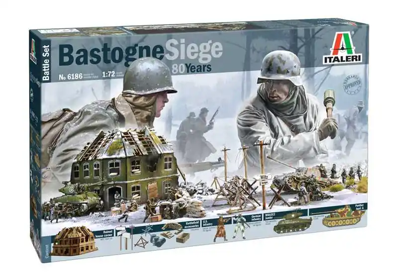 Italeri - 6186 - Bastogne Siege 80 Years 1 72 Značkový