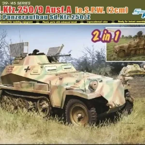 Oblíbený Dragon - 6859 - Sd.Kfz.250/9 le.S.P.W. mit PANZERAUFBAU Sd.Kfz.250/Z 1 35
